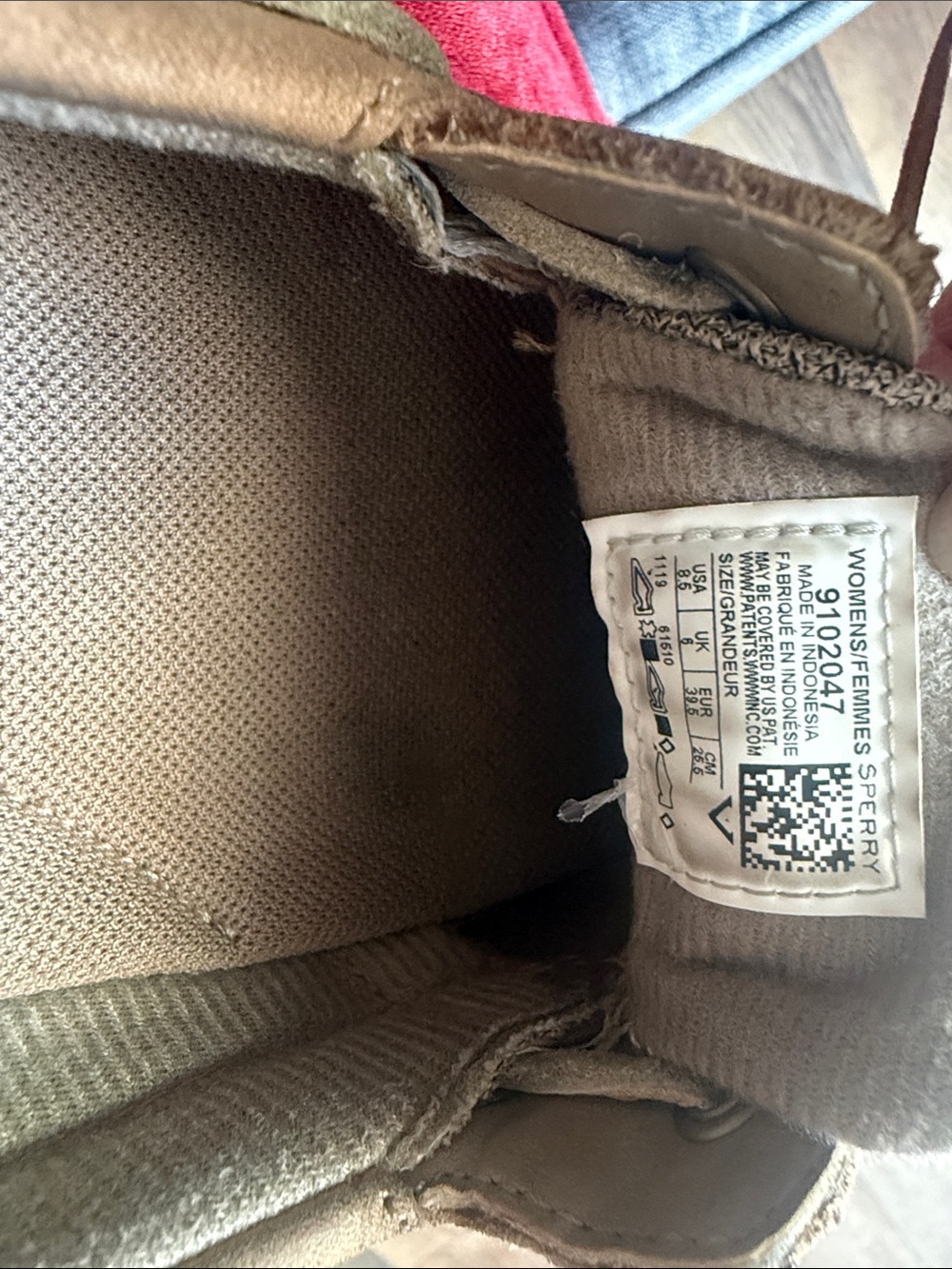 Sperry Classic Tan Leather Lace-Up Boat Shoes. Size 8.5 - Picture 7 of 8